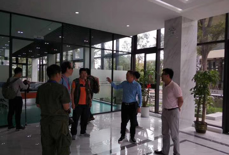 长三角地区主流媒体参观海洋之神HY590