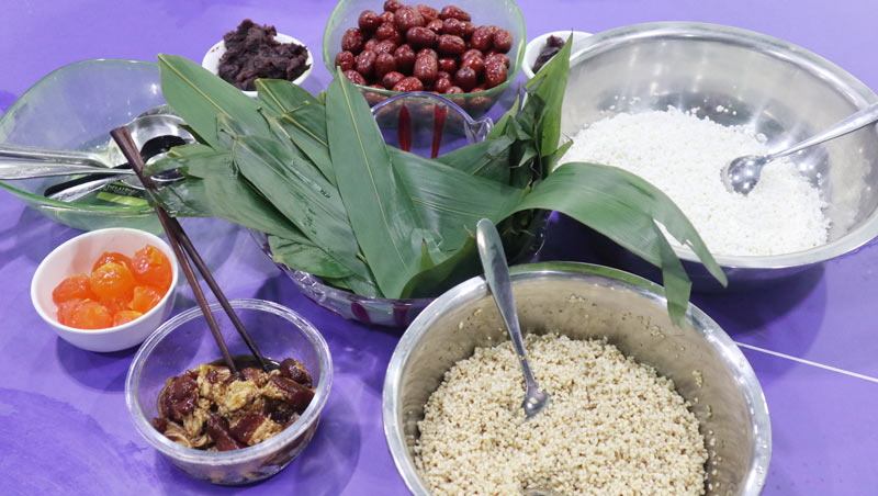 品粽香滋味,绘多彩生活 | 海洋之神HY590举办“包粽子 · 绘彩蛋 · 迎端午”主题活动