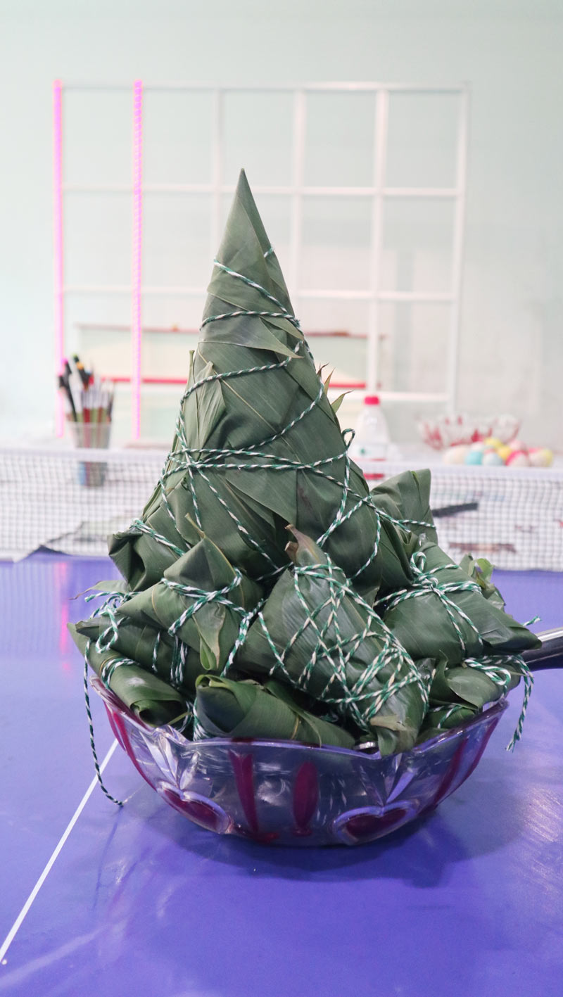 品粽香滋味,绘多彩生活 | 海洋之神HY590举办“包粽子 · 绘彩蛋 · 迎端午”主题活动