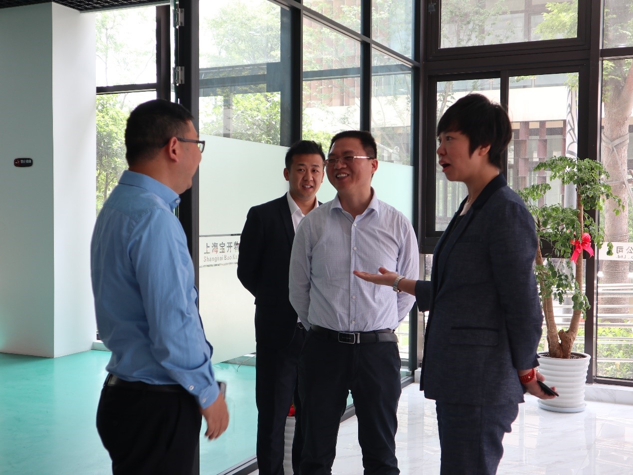 简讯 | 湖北省武汉市江夏区政府领导一行莅临海洋之神HY590考察调研